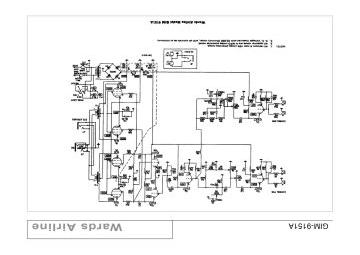 Airline GIM 9151A schematic circuit diagram